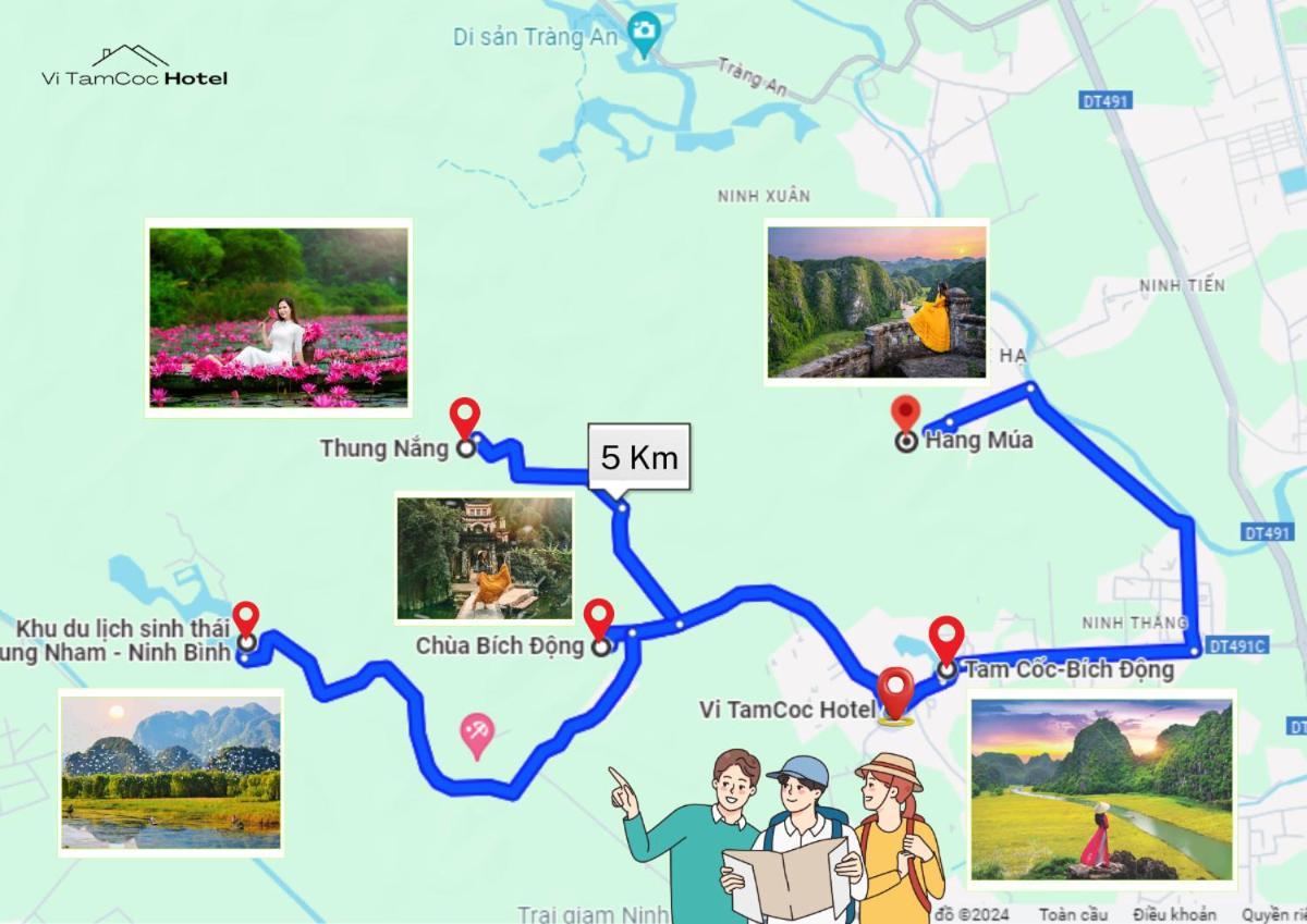 VI Tamcoc Hotel Ninh Binh Dış mekan fotoğraf